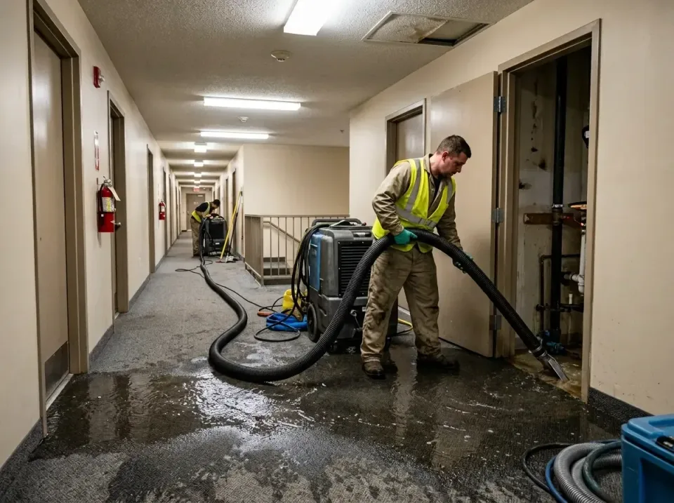 multi-unit-apartment-hallway-f-005 — frequently asked questions, Emergency Burst Pipe Water Extraction & Removal in Collins,…